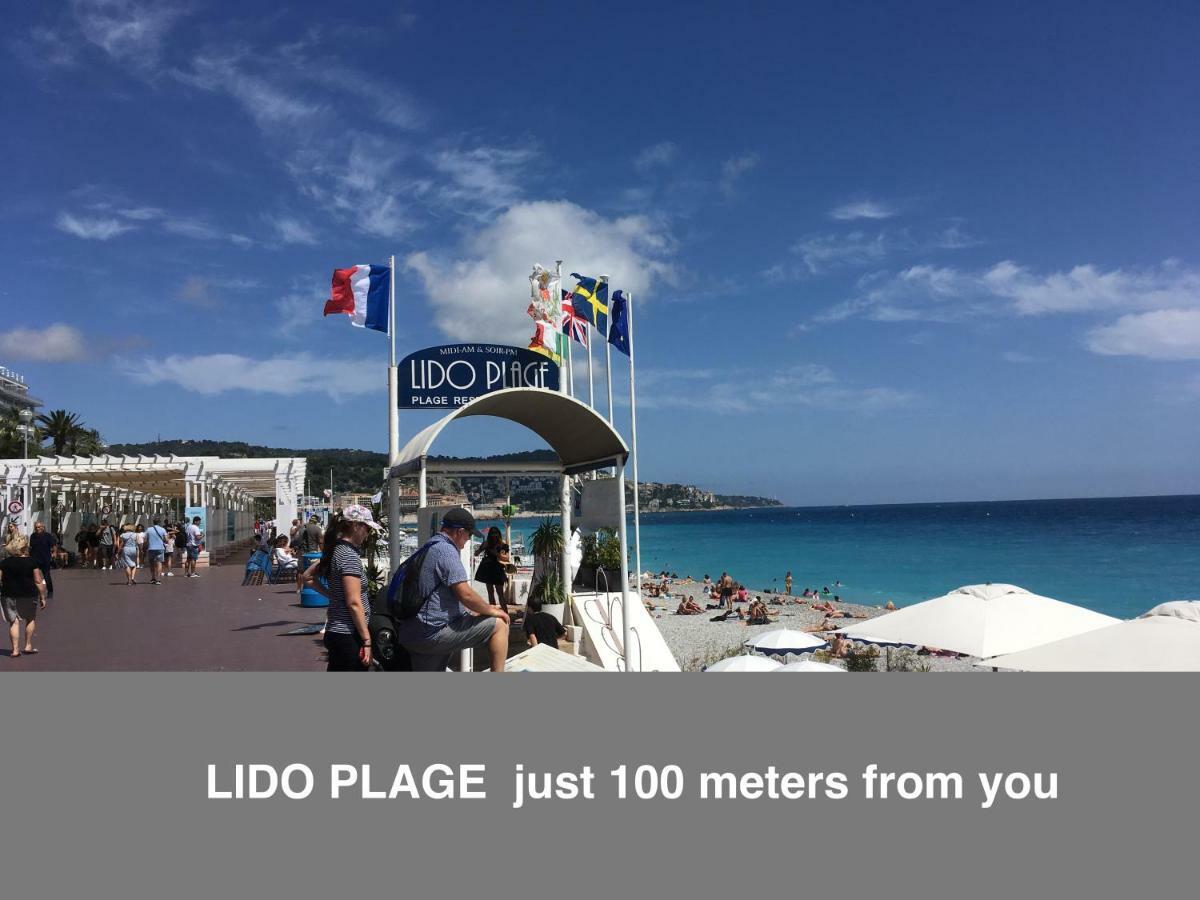 Quiet Flat Next To The Beach Nice Extérieur photo
